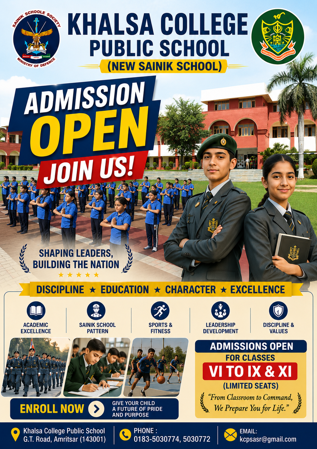 Khalsa College Public School Admission Open