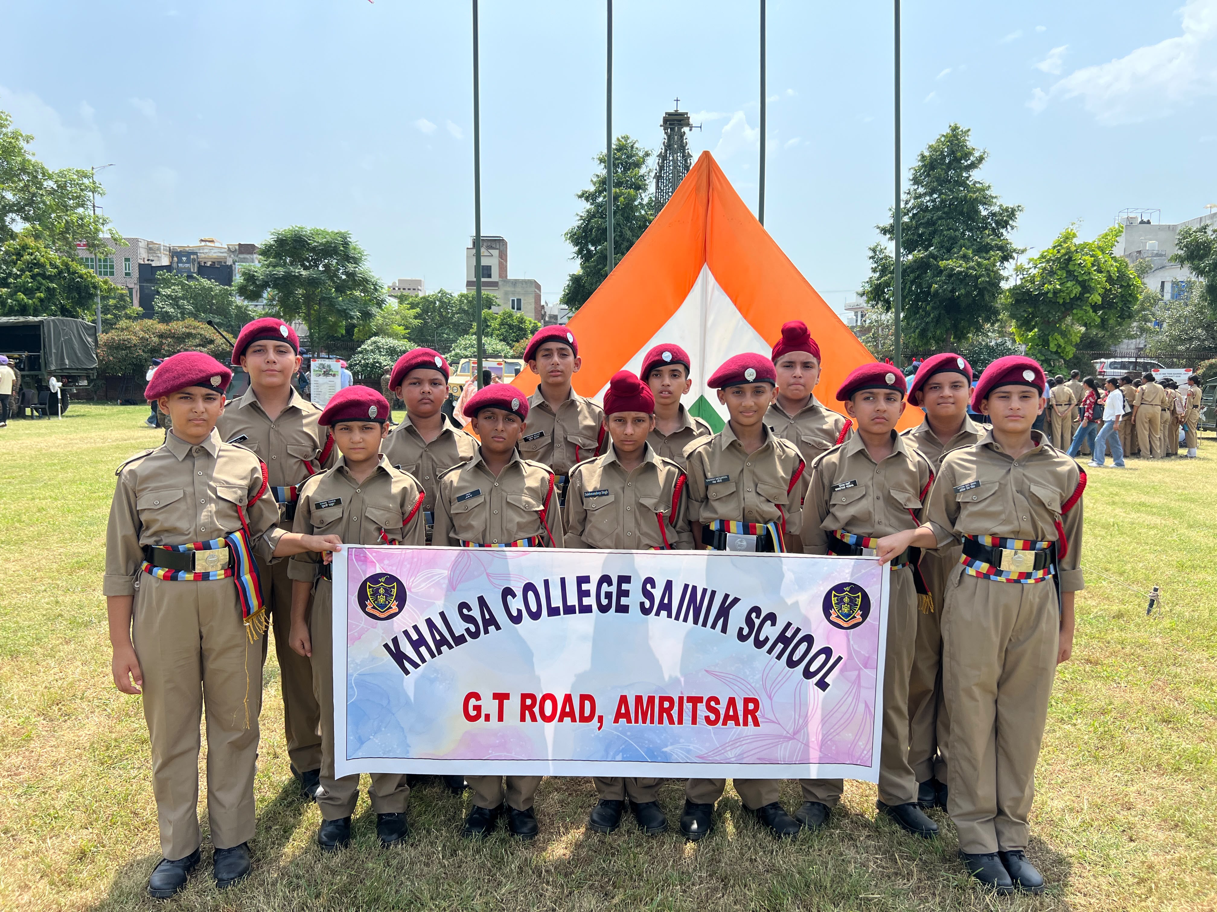 Visit To Military Litrature Festival at Khalsa College